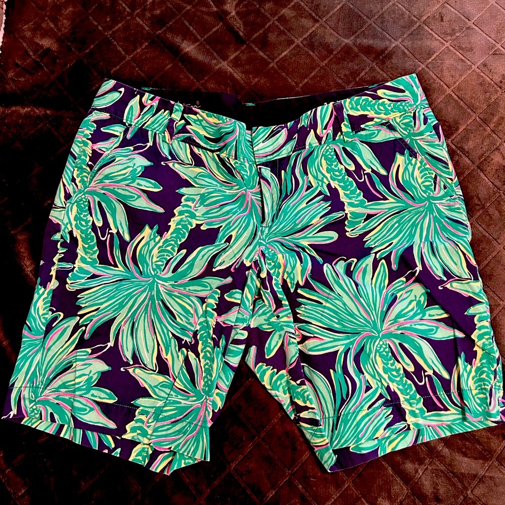 Lilly Pulitzer chipper Bermuda shorts 16